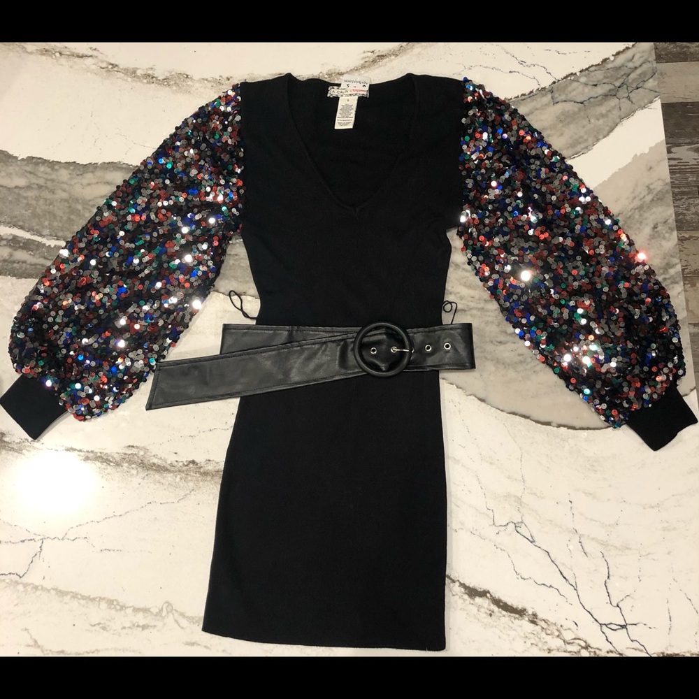 A. Calvin by flying tomato, sequin dress